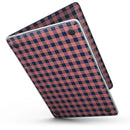 MacBook Pro with Touch Bar Skin Kit - Coral_and_Navy_Plaid_Pattern-MacBook_13_Touch_V6.jpg?