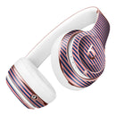 Coral and Nay Horizontal Lines Full-Body Skin Kit for the Beats by Dre Solo 3 Wireless Headphones