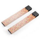 Coral and Pink Faded Flower Field  - Premium Decal Protective Skin-Wrap Sticker compatible with the Juul Labs vaping device