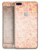 Coral and Pink Faded Flower Field  - Skin-kit for the iPhone 8 or 8 Plus