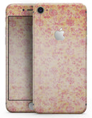 Coral and Pink Faded Flower Field  - Skin-kit for the iPhone 8 or 8 Plus
