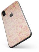Coral and Pink Faded Flower Field  - iPhone X Skin-Kit