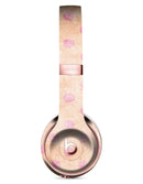 Coral and Pink Scratched Polka Dots Full-Body Skin Kit for the Beats by Dre Solo 3 Wireless Headphones