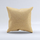 CorkBoard Ink-Fuzed Decorative Throw Pillow