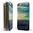 Country Skyline iPhone 6/6s or 6/6s Plus 2-Piece Hybrid INK-Fuzed Case