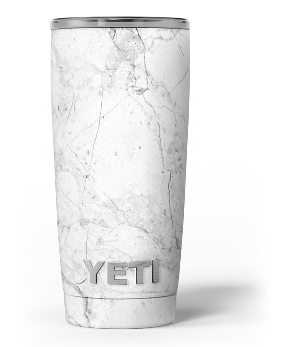 Skin Decal Vinyl Wrap (6-piece kit) for Yeti 30 oz Rambler Tumbler Cup /  brown background 