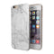 Cracked Marble Surface iPhone 6/6s or 6/6s Plus 2-Piece Hybrid INK-Fuzed Case