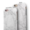 Cracked Marble Surface iPhone 6/6s or 6/6s Plus 2-Piece Hybrid INK-Fuzed Case