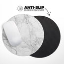 Cracked Marble Surface// WaterProof Rubber Foam Backed Anti-Slip Mouse Pad for Home Work Office or Gaming Computer Desk