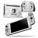 Cracked Marble Surface - Skin Wrap Decal for Nintendo Switch Lite Console & Dock - 3DS XL - 2DS - Pro - DSi - Wii - Joy-Con Gaming Controller
