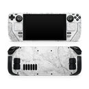 Cracked Marble Surface // Full Body Skin Decal Wrap Kit for the Steam Deck handheld gaming computer