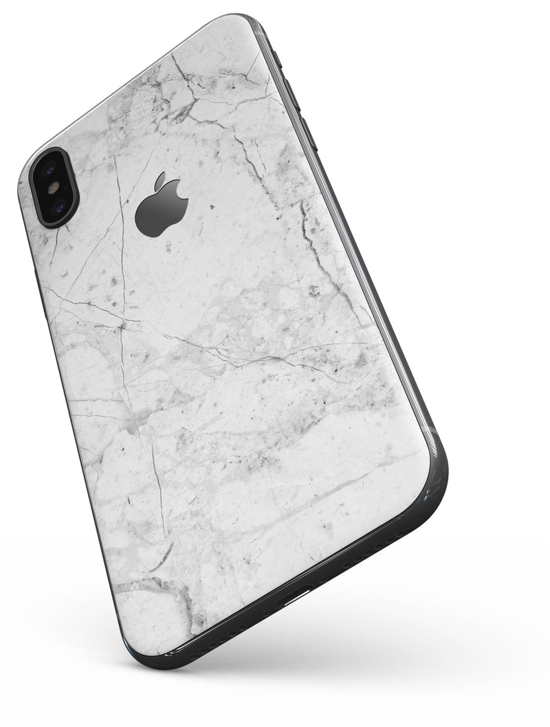 Cracked Marble Surface - iPhone X Skin-Kit