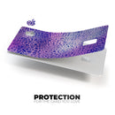 Cracked Purple Texture - Premium Protective Decal Skin-Kit for the Apple Credit Card
