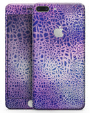 Cracked Purple Texture - Skin-kit for the iPhone 8 or 8 Plus