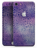 Cracked Purple Texture - Skin-kit for the iPhone 8 or 8 Plus