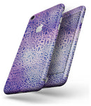 Cracked Purple Texture - Skin-kit for the iPhone 8 or 8 Plus