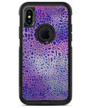 Cracked Purple Texture - iPhone X OtterBox Case & Skin Kits