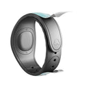 Cracked Teal Stone - Decal Skin Wrap Kit for the Disney Magic Band