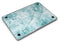 Cracked Turquise Marble Surface - MacBook Air Skin Kit