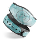 Cracked Turquise Marble Surface - Decal Skin Wrap Kit for the Disney Magic Band