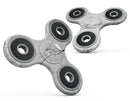 Cracked White Marble Slate Full-Body Fidget Spinner Skin-Kit