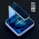 Crashing Waves UV Germicidal Sanitizing Sterilizing Wireless Smart Phone Screen Cleaner + Charging Station