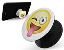 Crazy Emoticon Emoji - Skin Kit for PopSockets and other Smartphone Extendable Grips & Stands