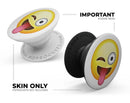 Crazy Emoticon Emoji - Skin Kit for PopSockets and other Smartphone Extendable Grips & Stands