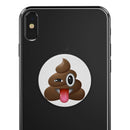 Crazy Poo Emoticon Emoji - Skin Kit for PopSockets and other Smartphone Extendable Grips & Stands