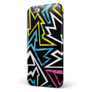 Crazy Retro Squiggles V1 iPhone 6/6s or 6/6s Plus 2-Piece Hybrid INK-Fuzed Case
