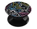 Crazy Retro Squiggles V1 - Skin Kit for PopSockets and other Smartphone Extendable Grips & Stands