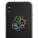 Crazy Retro Squiggles V1 - Skin Kit for PopSockets and other Smartphone Extendable Grips & Stands