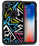 Crazy Retro Squiggles V1 - iPhone X OtterBox Case & Skin Kits
