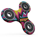 Crazy Retro Squiggles V2 Full-Body Fidget Spinner Skin-Kit