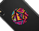 Crazy Retro Squiggles V2 - Skin Kit for PopSockets and other Smartphone Extendable Grips & Stands