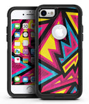 Crazy Retro Squiggles V2 - iPhone 7 or 8 OtterBox Case & Skin Kits
