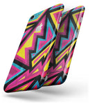 Crazy Retro Squiggles V2 - Skin-kit for the iPhone 8 or 8 Plus