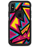 Crazy Retro Squiggles V2 - iPhone X OtterBox Case & Skin Kits
