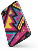 Crazy Retro Squiggles V2 - iPhone X Skin-Kit