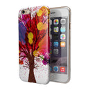 Crazy Splatter Tree iPhone 6/6s or 6/6s Plus 2-Piece Hybrid INK-Fuzed Case