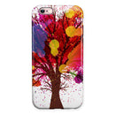 Crazy Splatter Tree iPhone 6/6s or 6/6s Plus 2-Piece Hybrid INK-Fuzed Case