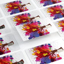 Crazy Splatter Tree - Premium Protective Decal Skin-Kit for the Apple Credit Card