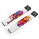Crazy Splatter Tree - Premium Decal Protective Skin-Wrap Sticker compatible with the Juul Labs vaping device