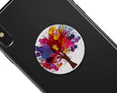 Crazy Splatter Tree - Skin Kit for PopSockets and other Smartphone Extendable Grips & Stands