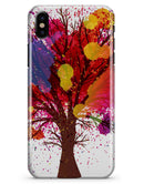 Crazy Splatter Tree - iPhone X Clipit Case