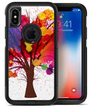 Crazy Splatter Tree - iPhone X OtterBox Case & Skin Kits