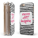 Create Art Inspire iPhone 6/6s or 6/6s Plus 2-Piece Hybrid INK-Fuzed Case