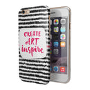 Create Art Inspire iPhone 6/6s or 6/6s Plus 2-Piece Hybrid INK-Fuzed Case