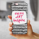 Create Art Inspire iPhone 6/6s or 6/6s Plus 2-Piece Hybrid INK-Fuzed Case