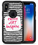 Create Art Inspire - iPhone X OtterBox Case & Skin Kits